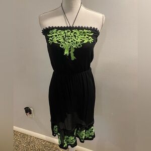 {Shoreline} Strapless Dress